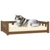 Dog Bed Honey Brown - Solid Wood Pine (41.5"x29.7"x11")