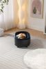 Scandinavian Style Elevated Dog Bed with Solid Wood Legs & Cashmere Cushion (Small Size)