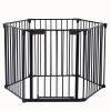 150" Adjustable Safety Gate with 6 Panels for Play Yards and Doorways