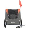 VEVOR Dog Bike Trailer, Supports up to 66 lbs