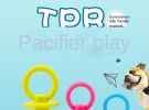 TPR Bite-Resistant Dog Pacifier Chew Toy – Flavorful Molar Toy for Dogs