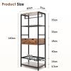 Adjustable Raised Dog Feeding Station with Storage and Shelves