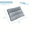 Removable & Washable Dog Mat - Soft Bed for Dogs Up to 33 lbs