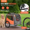 VEVOR Dog Bike Trailer, Supports up to 66 lbs