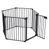 150" Adjustable Safety Gate with 6 Panels for Play Yards and Doorways