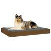 Honey Brown Solid Wood Pine Dog Bed - 36"x25.2"x3.5"