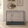 36" Folding Steel Pet Kennel - Cat & Dog Crate Playpen