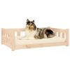 Dog Bed - Solid Pine Wood (37.6"x25.8"x11")