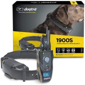 Dogtra 1900S Remote Training Collar - 3/4 Mile Range, High-Performance Pager