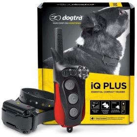 Dogtra iQ Plus Remote Trainer - 400-Yard Range, Expandable, Waterproof