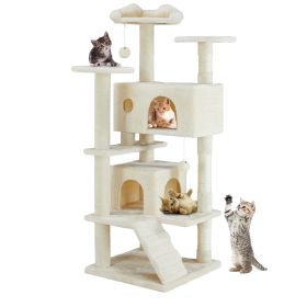 Multi Functional Cat Treehouse Cat Climbing Frame