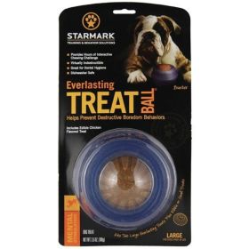 Starmark Everlasting Treat Ball Original - Large, Chewing Challenge Toy