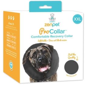 ZenPet Pro-Collar Inflatable Recovery Collar - XX-Large, Comfortable Protective Collar