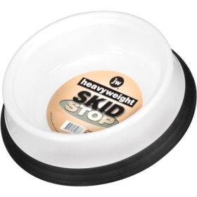 JW Pet Heavyweight Skid Stop Bowl - Jumbo (11.25" x 3"), Non-Slip Dog Bowl