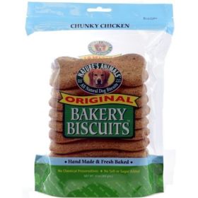 Natures Animals Original Bakery Biscuits - Chunky Chicken, 13 oz