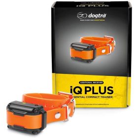 Extra Collar Receiver for Dogtra IQ PLUS - Orange Strap