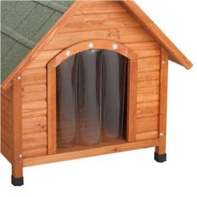 Premium Plus A Frame Dog House Door Flap - Medium, Weather-Resistant Vinyl