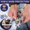 Natural Dog Paw Balm – Moisturizing Paw & Nose Protection for Dry, Cracked Paws (5 oz)