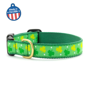 Shamrock Collar or Leash (Sie: Small Wide, Color: Shamrock)