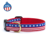 Stars & Stripes Collar or Leash - Threaded Pear Collar Collection