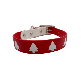 Biothane Buckle Dog Collar (Sie: XSmall 10-12 inches, Color: Christmas Tree)