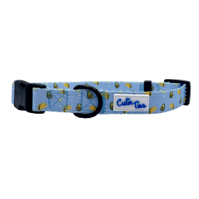 Cutie Ties Fun Design Dog Collar (Sie: Small, Color: Taco Tuesday)