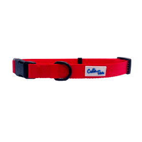 Cutie Ties Fun Design Dog Collar (Sie: Small, Color: Red)