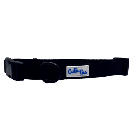 Cutie Ties Fun Design Dog Collar (Sie: Small, Color: Black)