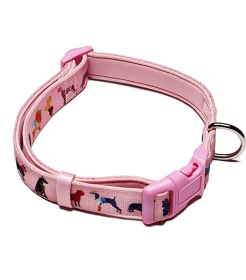 Adjustable Dog Collar (Sie: Medium-adjustable, Color: Pink)