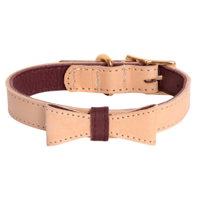 Adjustable Dog Collar (Sie: Medium, Color: Luscious Bow)