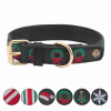 Halo Christmas Candy Cane Dog Collar