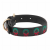 Halo Christmas Candy Cane Dog Collar