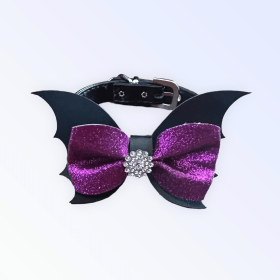 Fa-BOO-lous Bat Collar (Sie: X Small)