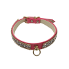 Chunky Rhinestone and Chain Collar