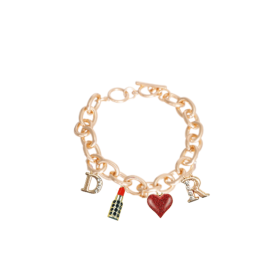 Diorable Lipstick Charm Collar (Sie: 10")