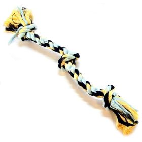 Flossy Chews 3 Knot Tug Rope - Durable Dog Toy for Chewing & Tug-of-War (Option: Medium  20" Long)