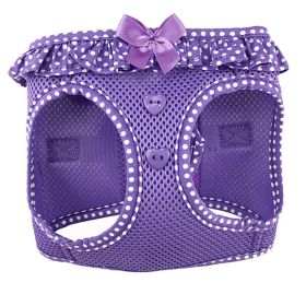 American River Choke Free Dog Harness – Comfortable & Secure Fit (Color: Paisley Purple, Size: XX-Small)