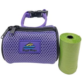 American River Poop Bag Holder (Purple) – Stylish Dog Waste Bag Dispenser (Size: One Size)