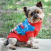 Dog Cable Knit Sweater (100% Cotton, Ugly Snowman Design)