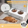 Pet Feeder Station – With Stainless Steel Bowl