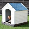 Plastic Waterproof Pet House (Ventilated Design)