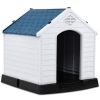 Plastic Waterproof Pet House (Ventilated Design)