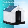 Plastic Waterproof Pet House (Ventilated Design)