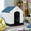 Plastic Waterproof Pet House (Ventilated Design)