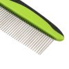 Pet Life Grip Ease' Grooming Comb (Wide & Narrow Teeth)