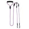 Double Dogs Leash - No-Tangle Reflective Walking Leash with Swivel Coupler