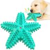 Sea Star Shaped Dog Toothbrush with Sound – Pet Teeth Grinding Toy