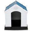 Plastic Waterproof Pet House (Ventilated Design)