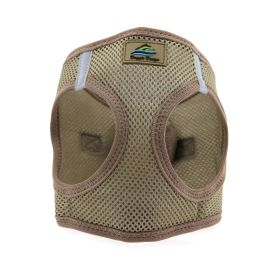 American River Choke Free Dog Harness – Comfortable & Secure Fit (Color: Fossil Brown, Size: L)