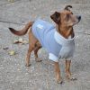 Highline Fleece Coat – Two-Tone Grey Dog Jacket